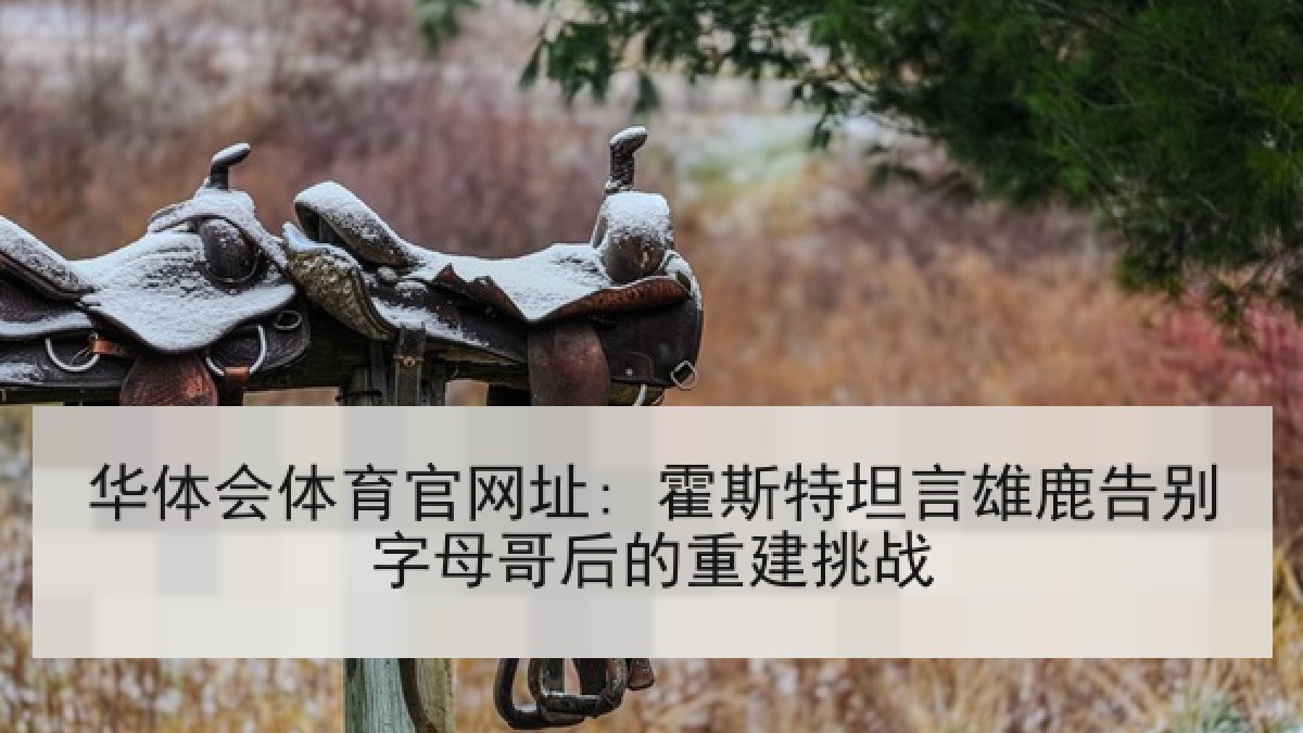 华体会体育官网址: 霍斯特坦言雄鹿告别字母哥后的重建挑战 华体会体育官网址: 霍斯特坦言雄鹿告别字母哥后的重建挑战